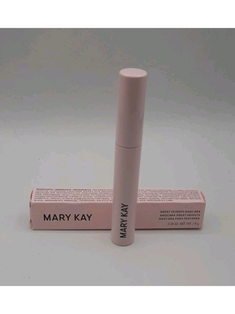 Mary Kay Great Heights Mascara BLACK Noir 191232 Full Size 0.28oz NIB